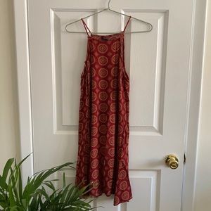 Brandy Melville Red Halter Dress